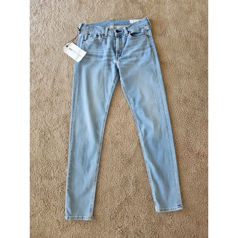 Rag & Bone Women's Jeans Skinny Ankle Mid Rise Nelly Wash Size 27